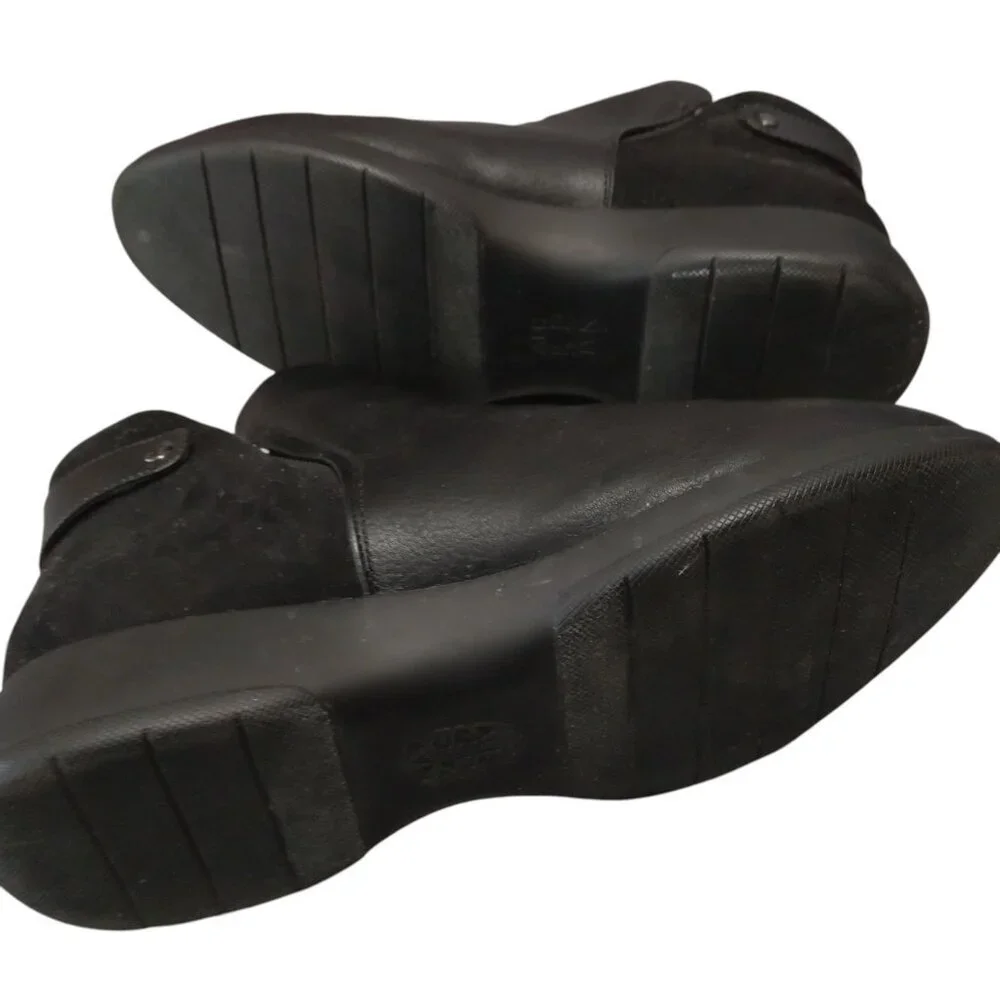 NATURALIZER BARITA SIZE 7M BLACK ANKLE BOOTIE CLASSIC CASUAL COMFORT SPORTY